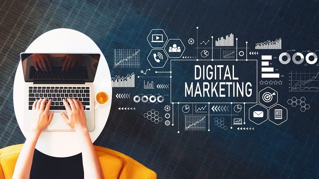 image showing digital marketing tools