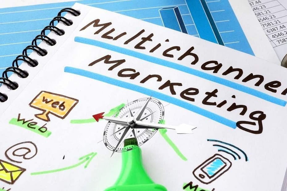 featured image for blog titled "A guide to multi-channel marketing"