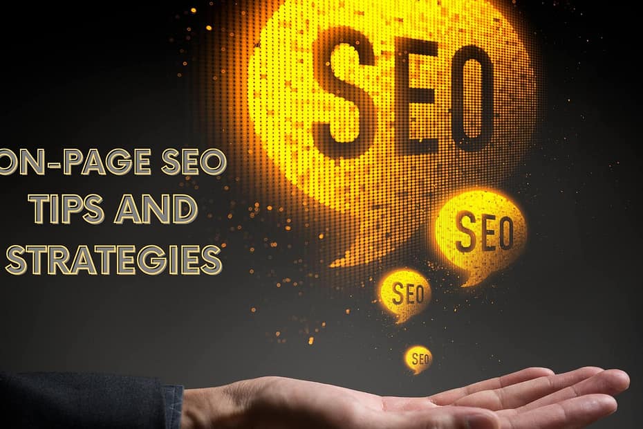 on-page SEO tips and strategies
